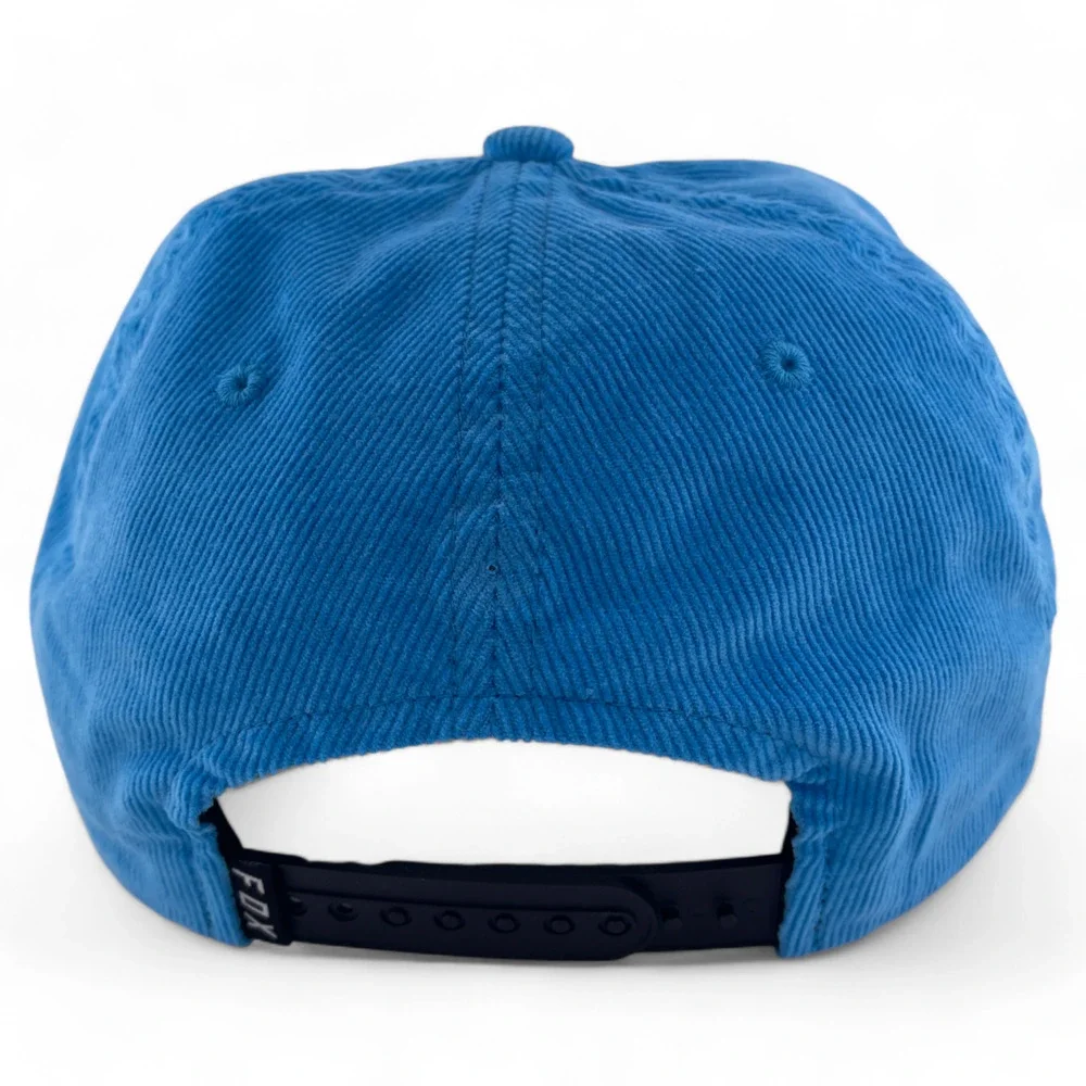 Fox Racing Brushed Corduroy‎ Rope Teal Blue/Green Logo Snapback Adjustable Hat